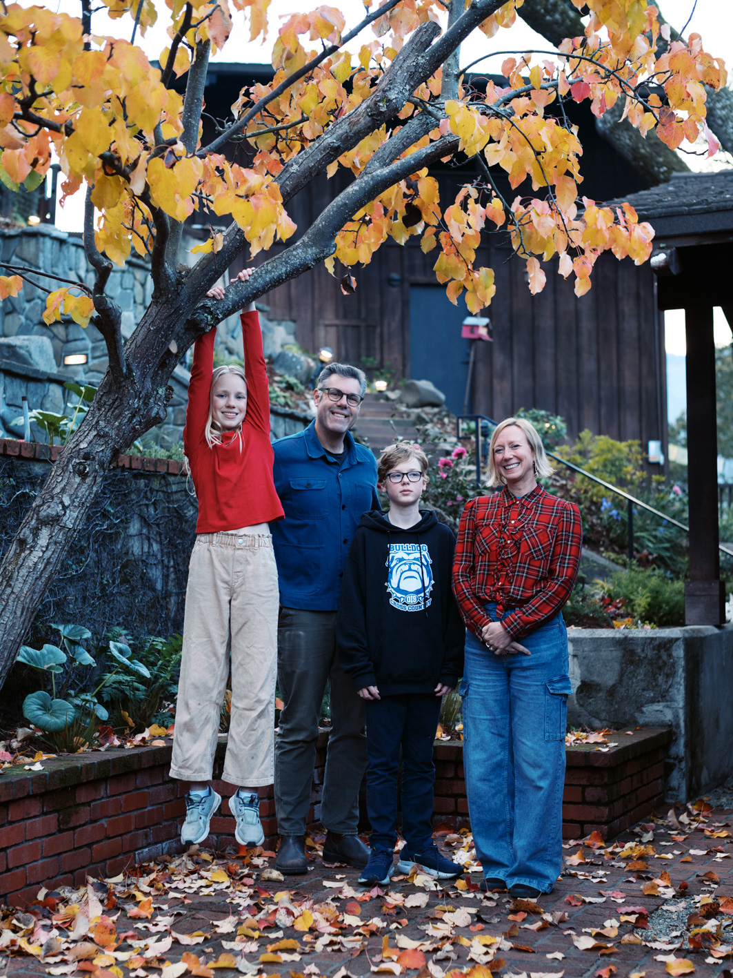John Chabalko with his family
